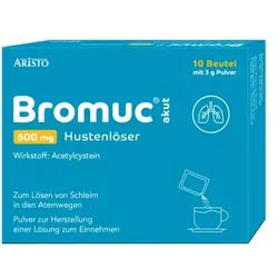 BROMUC akut 600 mg Hustenlöser Plv.z.H.e.L.z.Einn. 10 St