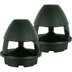 McGrey WPL-660 BT 360° Aktiver 2-Wege Garten-Lautsprecher Außenlautsprecher (Bluetooth, 60 W, Allwetter-Lautsprecher Wasser- und UV-resistent) grün