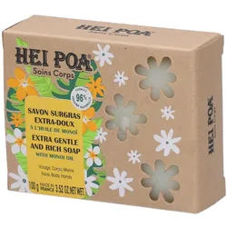 HEI Poa® Feste Seife Extra Fett - Mild Monoï