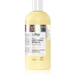 so!flow Curly Hair Nourishing Cleansing Conditioner reinigender Conditioner Lockenpflege für lockiges Haar 200 ml