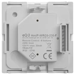 Homematic IP Homematic IP Wandtaster Homematic IP Funk Wandtaster – 6-fach, 230 Smart-Home-Zubehör weiß