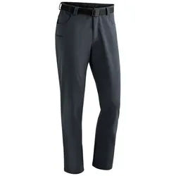 Maier Sports Funktionshose Perlit M warme Herren Softshellhose, Winter Outdoorhose, winddicht, Regular Fit grau 24