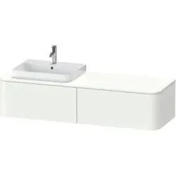 Duravit Waschtischunterschrank o. ES Happy D.2 Plus 35,4x160cm, 2 Ausz., BP l, we. supermatt