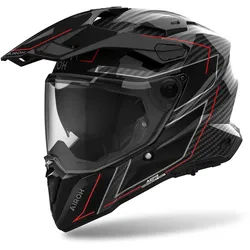 Airoh Dual Helm Commander 2 Carbon Stylish Gloss S