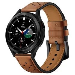TECH PROTECT Smartwatch-Armband Tech-Protect Lederarmband für Galaxy Watch 4/5/5 Pro/6/7