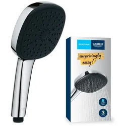 Grohe Vitalio Comfort 110 Handbrause 26092001 3 Strahlarten chrom