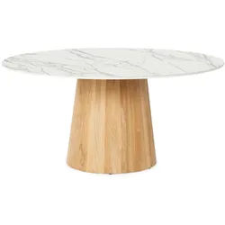 Suns Sorolo Dining Table low Teak/Neolith