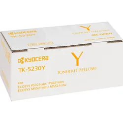 Kyocera Lasertoner TK-5230Y gelb 2.200 Seiten