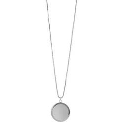 Adelia ́s Kette ohne Anhänger Unisex Halskette mit Anhänger – aus Edelstahl, Perfekt zum Verschenken an besondere Menschen silberfarben