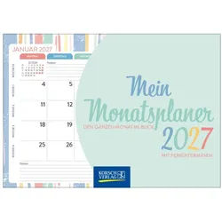 Korsch Verlag Wandkalender Mein Monatsplaner 2027