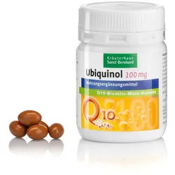 Ubiquinol 100 mg Q10-bioaktiv-Mono-Kapseln 75 Kapseln - 51 g