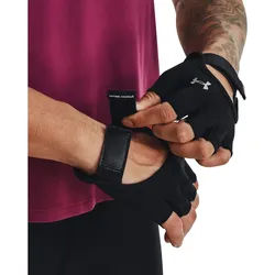 Under Armour W Training Gloves black silver (001) XS