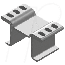 V FK 250-08 LFP - Kupferkühlkörper für LF PAK, 15x8x8mm