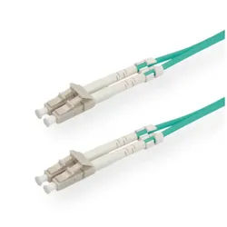 ROLINE LWL-Kabel 50/125μm OM3, LC/LC, Low-Loss-Stecker Glasfaserkabel, (1000.0 cm) blau