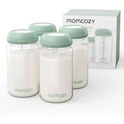 Momcozy Natürliche Baby Bottle Muttermilch Bewahrung 4 St