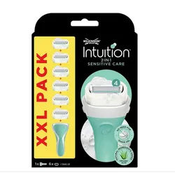 Wilkinson Rasierklingen Intuition Sensitive Care, 6-tlg.