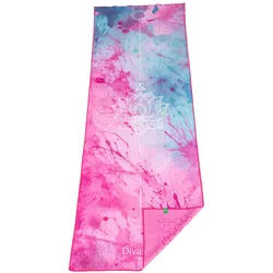 Divasya Yoga Handtuch 1 St pink