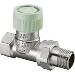 Oventrop Durchgangsventil Baureihe RFV 9 DN 10, kurze Bauf., m stufenl. Voreinst.