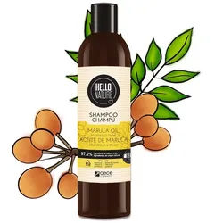 P-Beauty Cosmetic Accessories Haarshampoo Haarpflege Haarschäden Repair Marula Öl Naturkosmetik Hello Nature, 1-tlg., Haarpflege, Haarshampoo, Hello Nature, Shampoo
