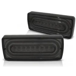 LED Lightbar Rückleuchten für Mercedes G-Klasse W463 90-12 Smoke dynamischer Blinker