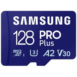 Samsung PRO Plus microSD memory card (2023) (incl. SD adapter) - 128 GB