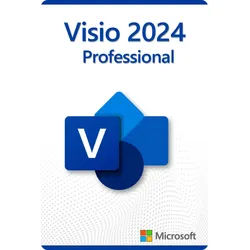 Microsoft Visio 2024 Professional Lizenz für 3 PC