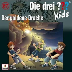 United Soft Media Hörspiel-CD Die drei ??? Kids - Der goldene Drache, 1 Audio-CD
