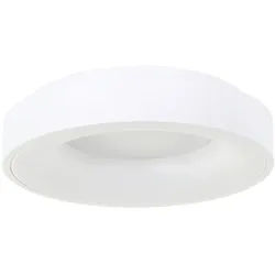 Led-Deckenleuchte , Weiß , Metall, Kunststoff , rund , F , 9 cm , Ce , LED-Leuchtmittel austauschbar , Lampen & Leuchten, Leuchtenserien