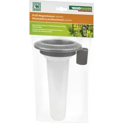 Windhager Windhager Regenmesser Memory 24 cm, transparent Regenmesser