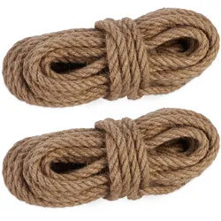 Relaxdays 2xJUTESEIL , Textil , 1000x1.2x1.2 cm , Freizeit & Co, Heimwerken, Werkzeug, Werkzeugzubehör