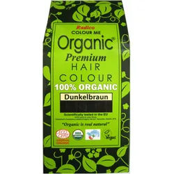 Radico Colour Me Organic Pflanzenhaarfarbe Dunkelbraun 100 g