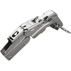 Salice Möbelbeschlag 2 Stück Salice Topfband Serie 200 S200 155° Bohrbild T45 Nic (2 St), Bohrbild T45 Nickel matt MPL Linear H3 Schrankscharnier silberfarben