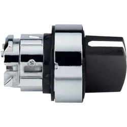 Schneider ZB4BD2 Frontelement schwarz für Wahlschalter 2Stellungen D22mm