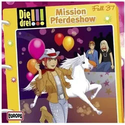 United Soft Media Hörspiel Die drei !!! 37. Mission Pferdeshow (drei Ausrufezeichen)