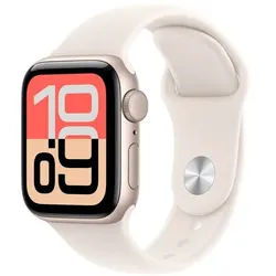 Apple Smartwatch Apple Watch SE3 44 mm Aluminium (GPS) Sport Armband S/M polarstern grün