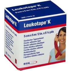 Leukotape® K Rot 5 cm x 5 m Elastischer Tapeverband
