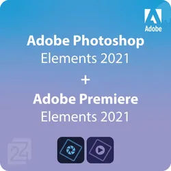 Adobe Photoshop + Premiere Elements 2021 Win/ Mac