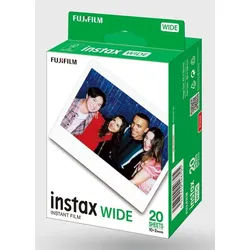 FUJIFILM instax WIDE ISO 800 Sofortbildfilm, 10x2 Aufnahmen