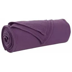 vidaXL Bettüberwurf Wohndecken 24 pcs Lila 240 x 220 cm Fleece lila