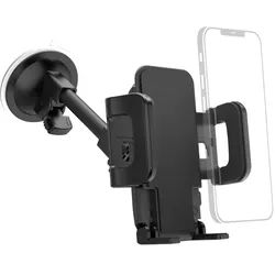 HAMA Auto-Handyhalterung Compact mit Saugnapf 360 Grad drehbar universal schwarz