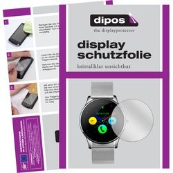 Dipos Displayschutzfolie Crystalclear, Sportuhr + Smartwatch Zubehör, Transparent