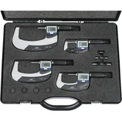 Helios-Preisser Dig. Bügelmessschraube IP65 Integrated Wireless Satz 0-100mm