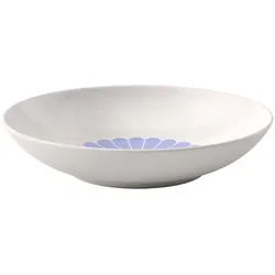 Pastateller VILLEROY & BOCH "Pastaschale Fleur Couleur ø 24 cm", blau (bleu), L:24cm, Speiseteller