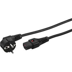 Kirstein Safelock Kaltgeräte-Netzkabel 2 m