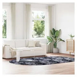 vidaXL Teppich, Teppich Shaggy Hochflor NAVARRA Dunkelgrau 300x200 cm Polyester