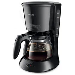 Philips Filterkaffeemaschine HD7461/20 Daily Collection, 1,2l Kaffeekanne, Papierfilter 1x4, Aroma-Twister, Tropfstopp, Abschaltautomatik, Schwarz schwarz