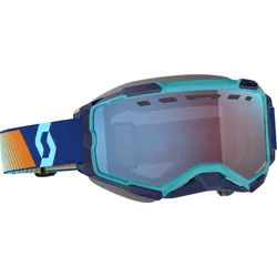 Scott Fury Blau/Orangene Ski Brille, blau-orange für Männer