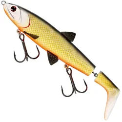 WESTIN Kunstköder Westin HypoTwist Propbait Floating - Wobbler mit Gummifisch Schwanz 11.5 cm
