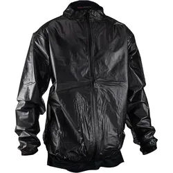 Leatt Race Cover Smoke Motocross Regenjacke, schwarz, Größe M für Männer