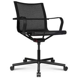 Bürodrehstuhl D1 Office Wagner grau, Designer Stefan Diez, 88–98x73x73 cm